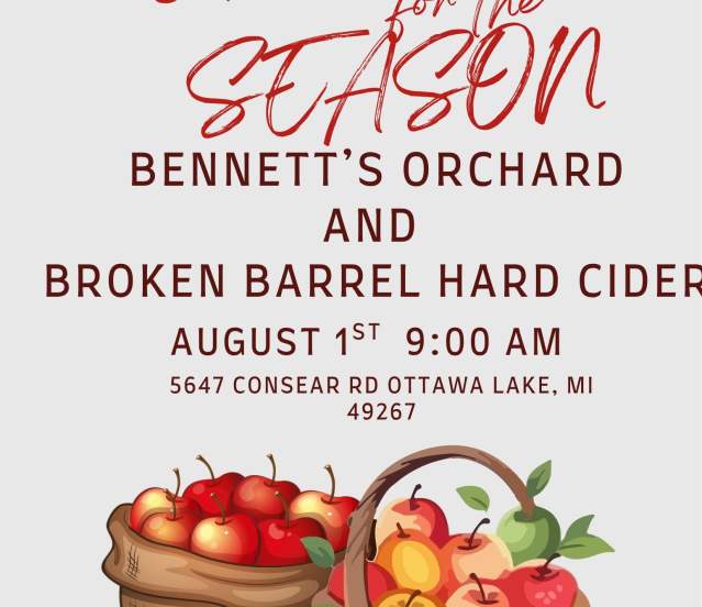 Bennett's Orchard Opening Day