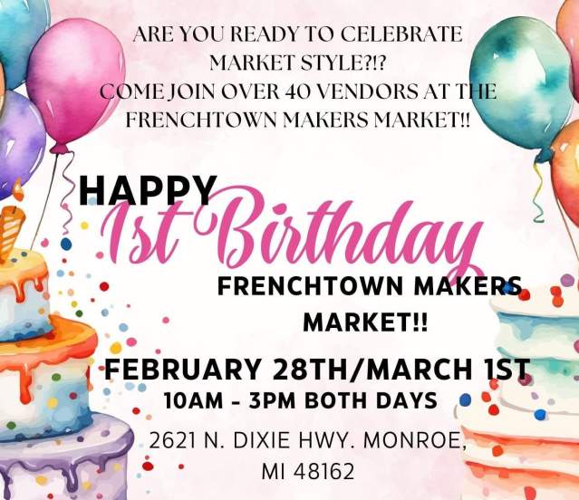 Maker's Market 1 Year Anniversary