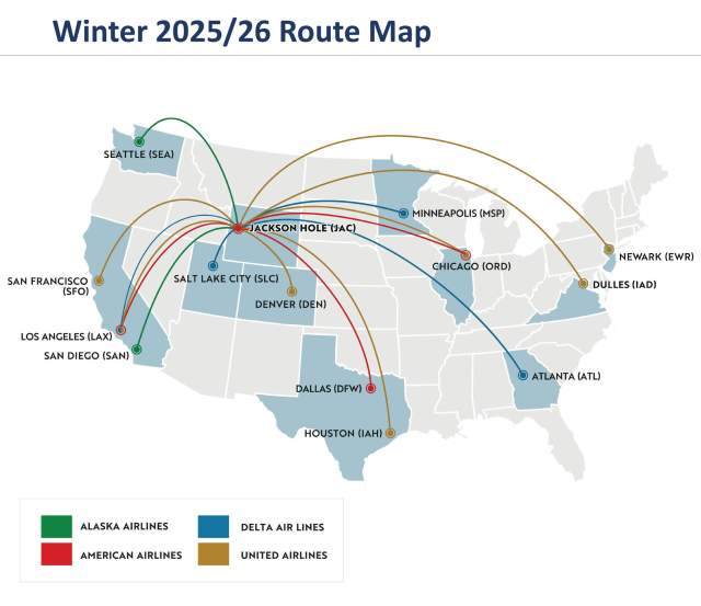 Winter 2025/26 Route Map