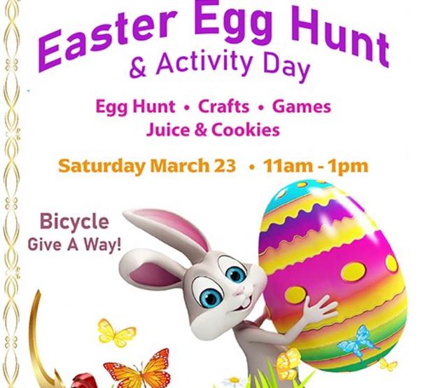 Easter day store egg hunt