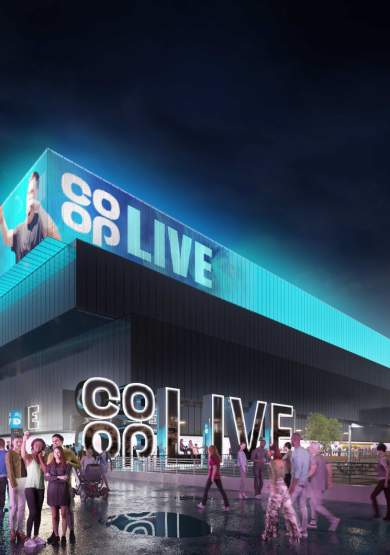 First artist announced for Co-op Live, the UK’s largest live entertainment arena