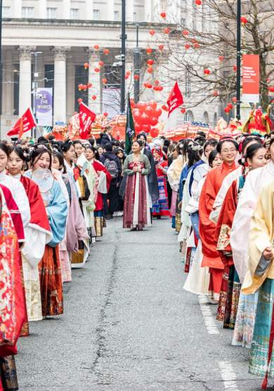 Manchester Chinatown's Chinese New Year Festivities