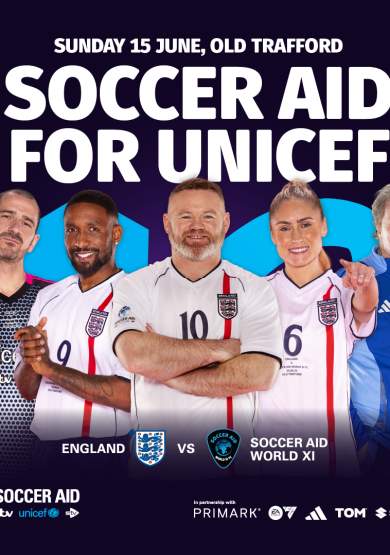 5 reasons to attend SOCCER AID FOR UNICEF this summer