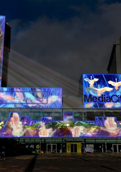 Guide to Christmas Events at MediaCity & The Quays: Lightwaves, feasting and family shows