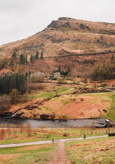Dovestone Reservoir from Greenfield, Oldham