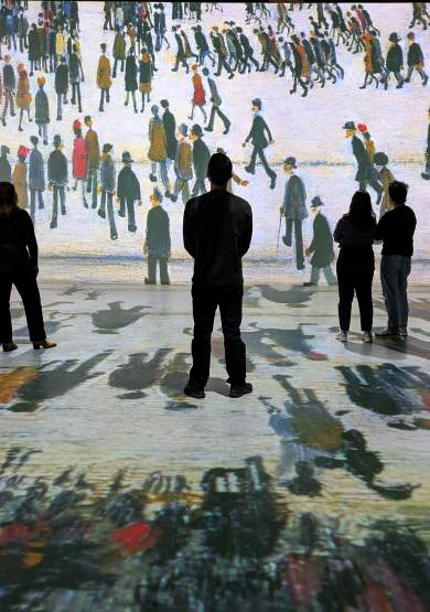 Lowry celebrates 25th anniversary with a free immersive experience