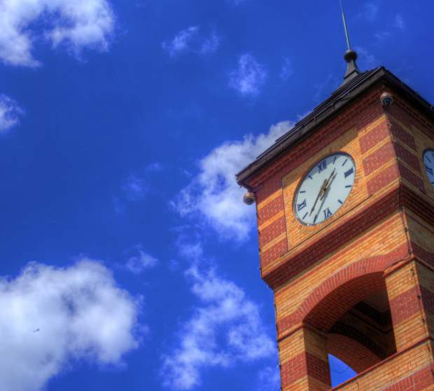 clocktower with sky