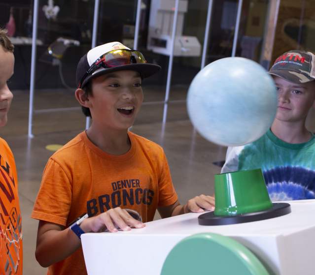 Kids Playing at Eureka! Science Museum