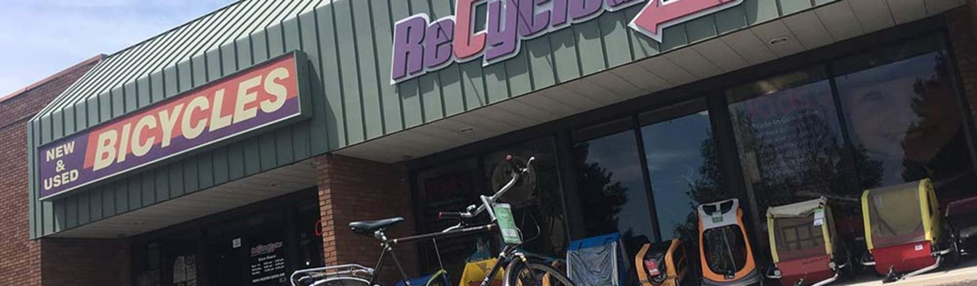 Recycled bike shop new arrivals