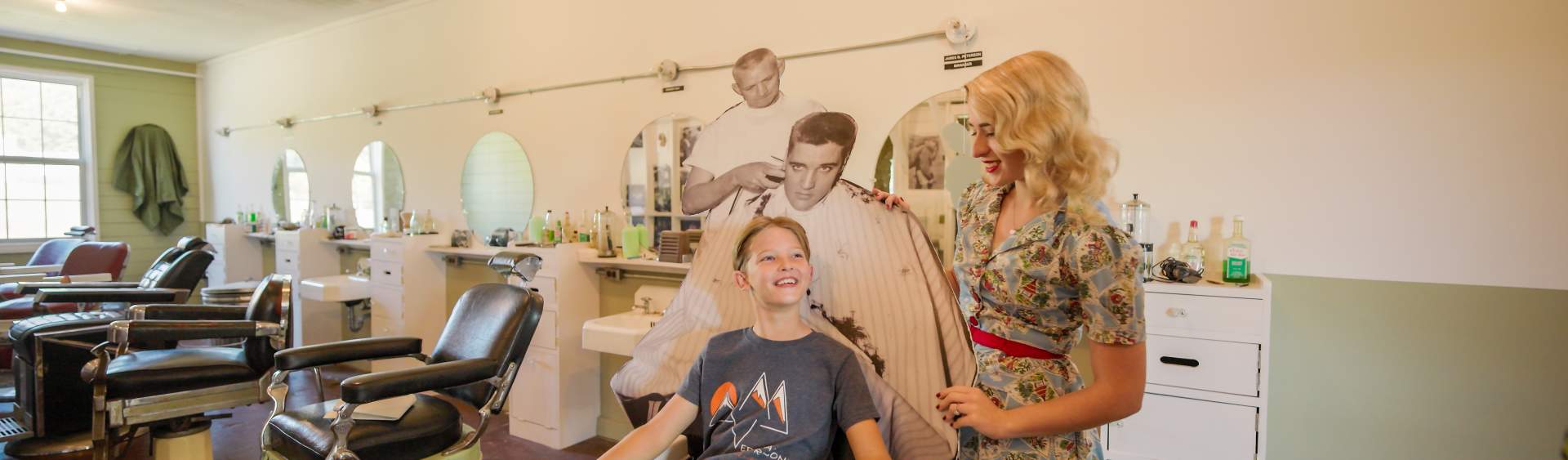 Chaffee Museum: Elvis's Haircut & Military History