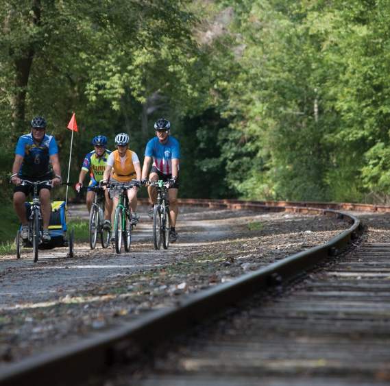 Rail Trail Bikers