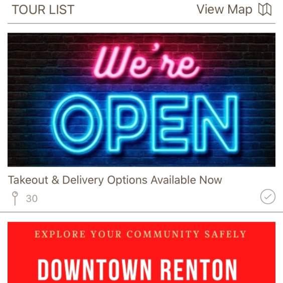 Find out who is open with the Visit Renton app