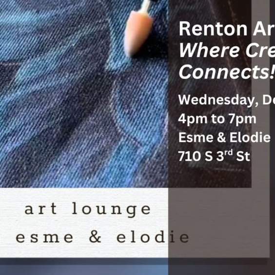 Renton Art Lounge: Connect with Local Artists