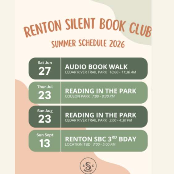 Silent Book Club Renton