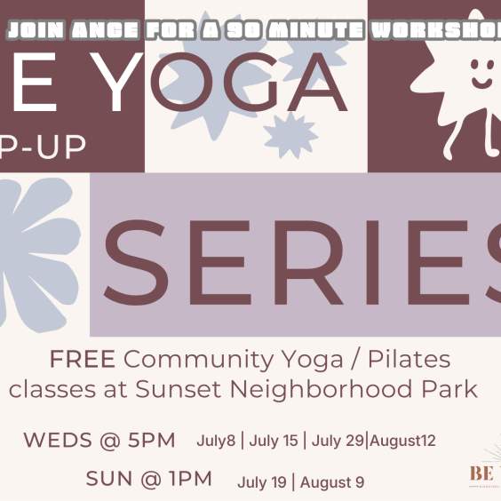 Community Pop-Up Yoga