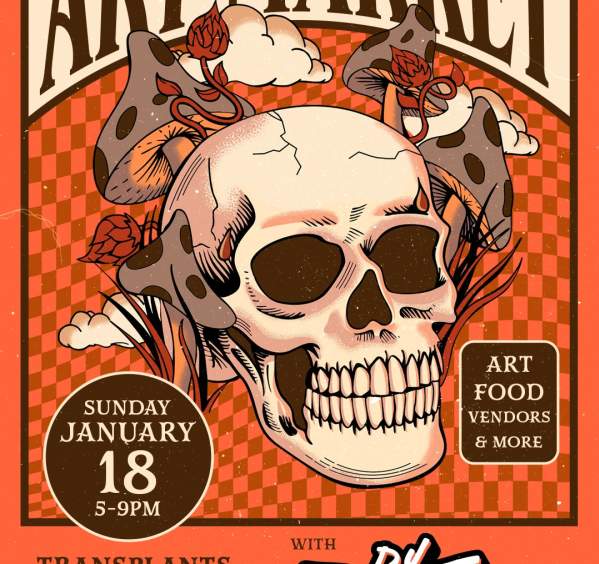 Night Art Market with Vendors, Food, & DJ Bootleg