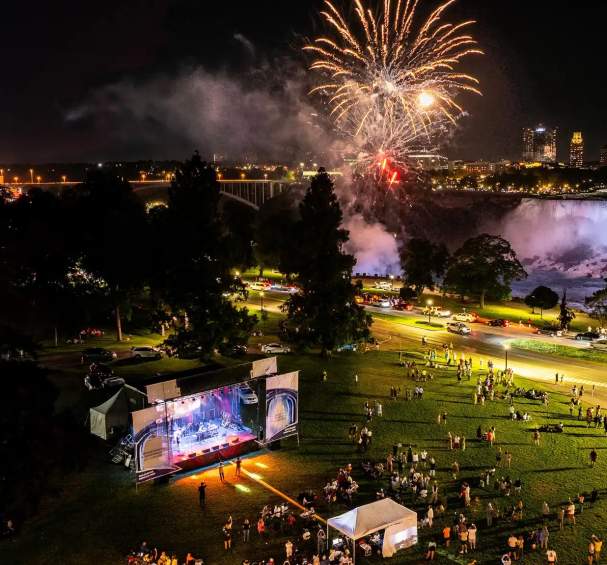 Fan Zone by the Falls