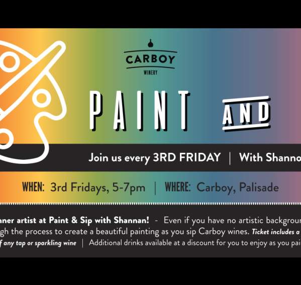 Paint and Sip with Shannan