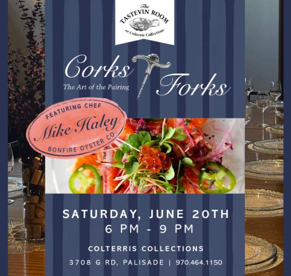 Corks & Forks: The Art of the Pairing Featuring Chef Mike Haley