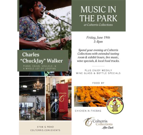 Collections “Music in the Park” – Chicken-N-the Bag & Live Music by Charles “ChuckJay” Walker