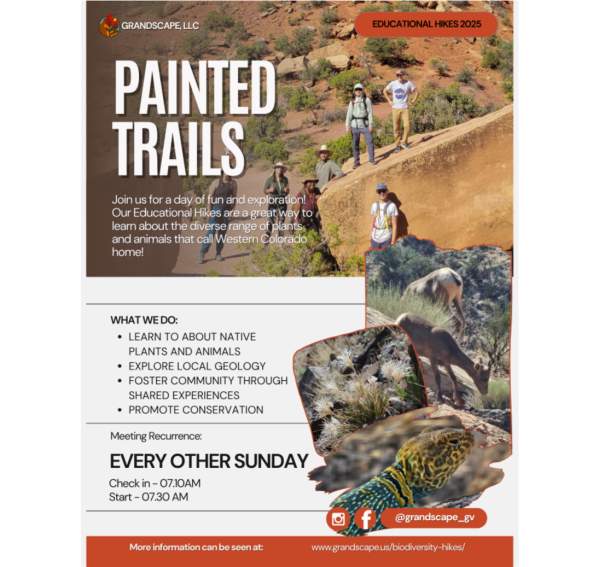 PAINTED TRAILS EDUCATIONAL HIKE