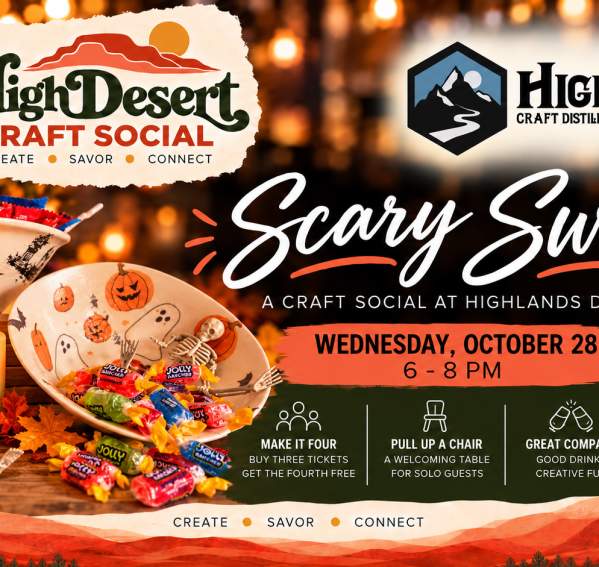 Scary Sweet: Decoupage Candy Bowl Make & Take