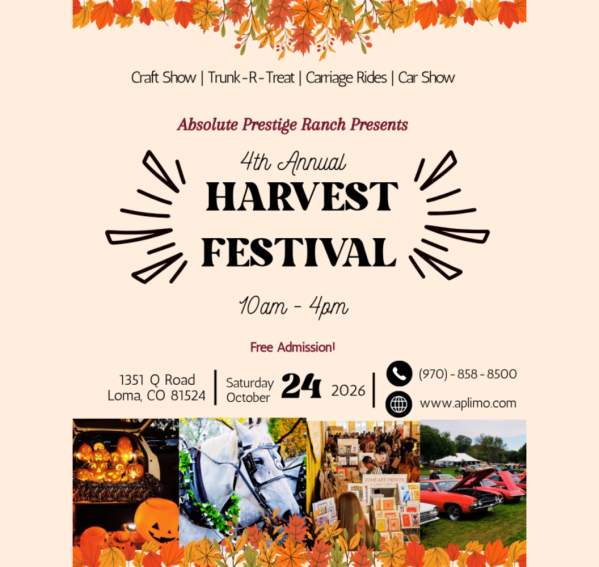 Absolute Prestige Ranch's 4th Annual Harvest Festival & Car Show
