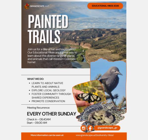 Painted Trails Biodiversity Hikes 2026