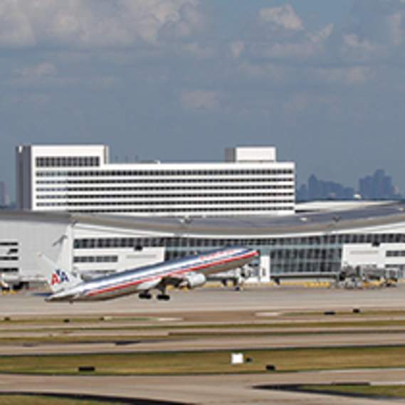 DFW Airport Landing