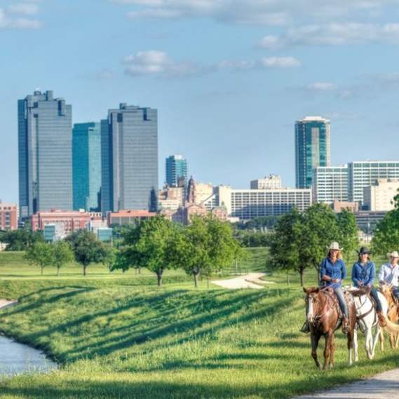 Horseback Riding on Trinity