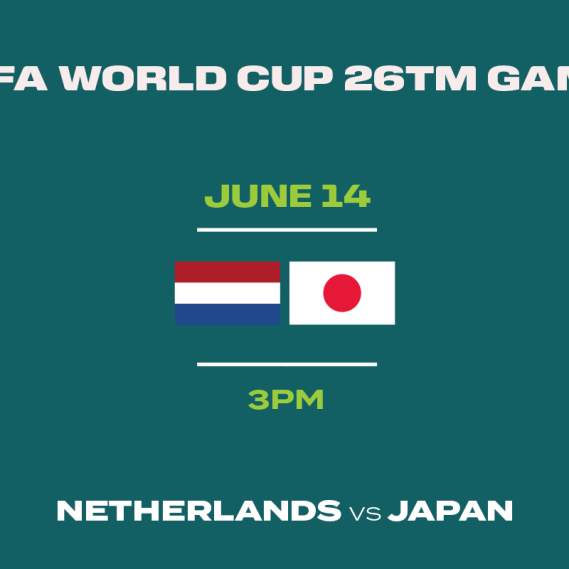 FIFA World Cup 26™ Group Stage Match 11 Netherlands V. Japan