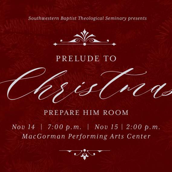 Prelude to Christmas: Prepare Him Room