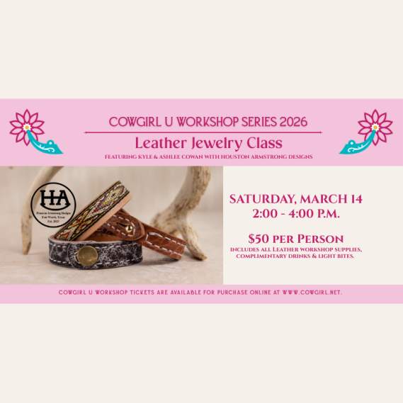 Leather Jewelry Making Workshop