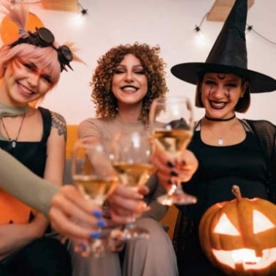 Boozy brunch and costume