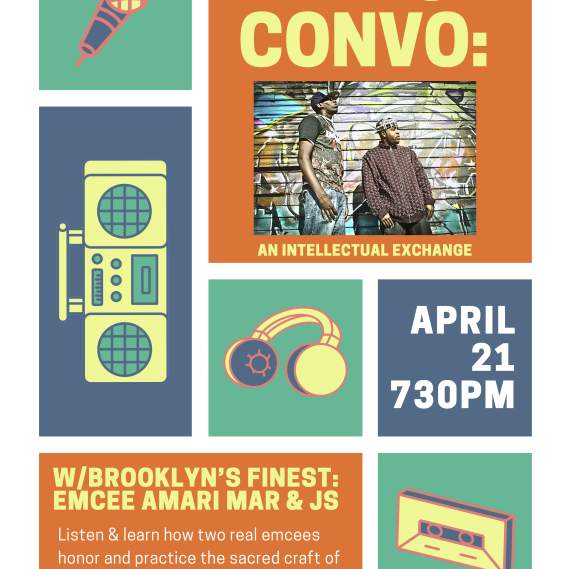 "The Art & Craft of Hip Hop: A Conversation (and Demonstration) with Emcee Amari Mar"