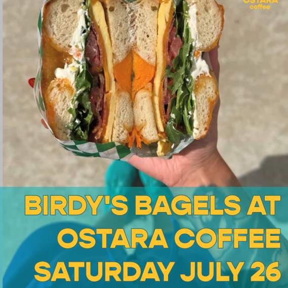 Birdy’s Bagels at Ostara Coffee