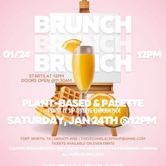 Plant-Based & Palette: A Paint N’ Sip Experience