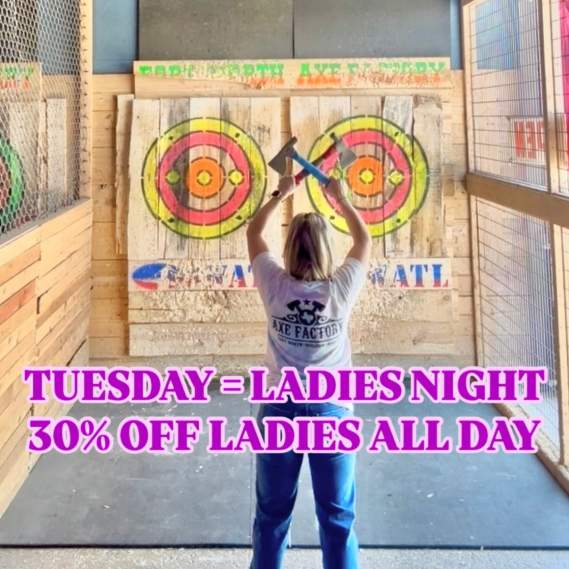 Axe Throwing LADIES NIGHT!