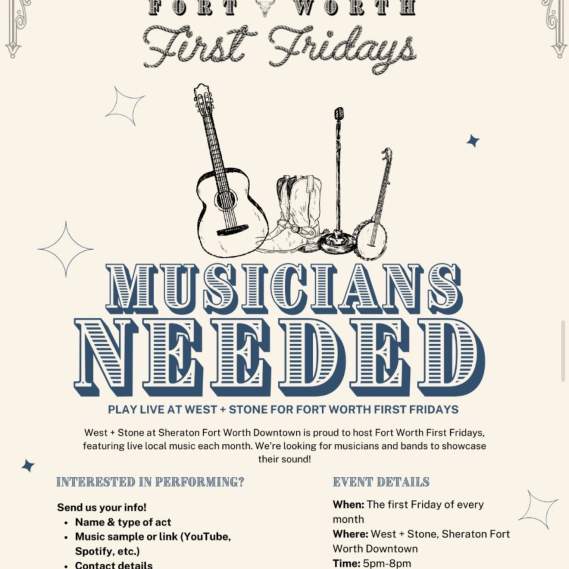 Sheraton Fort Worth's First Fridays