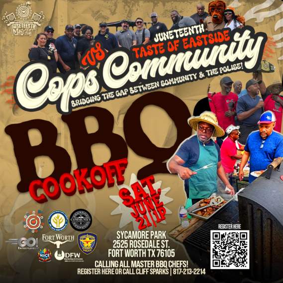 Cop vs Community bbq cook-off