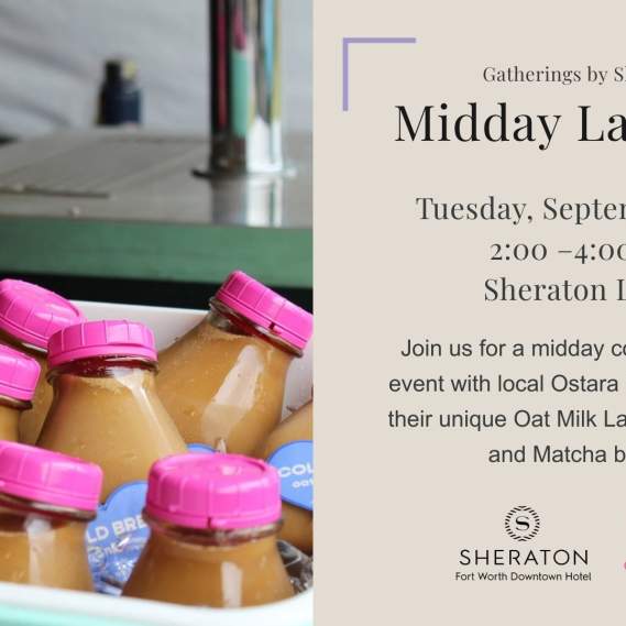 Midday Latte Sips| Gatherings by Sheraton