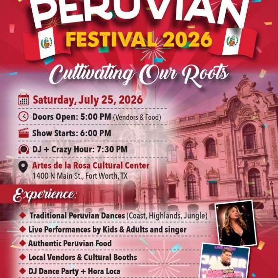 Peruvian Festival 2026 "Cultivating Our Roots"