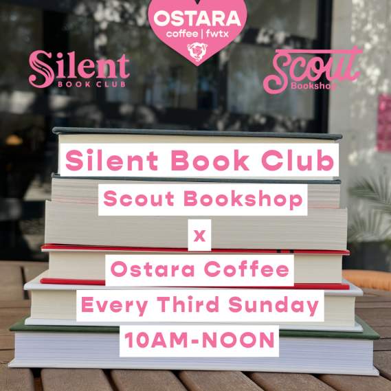 Silent Book Club at Ostara Coffee