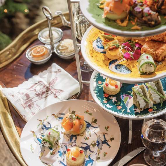 Bowie House, Auberge Collection Hosts Auberge Holiday Fête: Festive Tea with Lela Rose