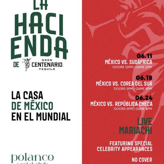 LA CASA DE MÉXICO DURING THE WORLD CUP