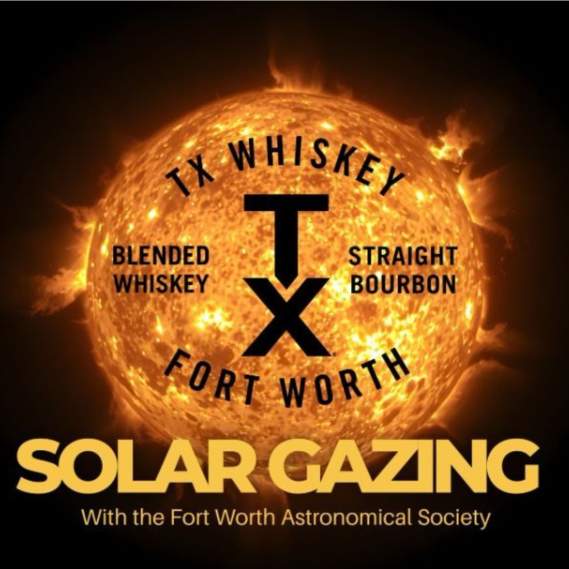 Solar Gazing with the Fort Worth Astronomical Society at the Whiskey Ranch