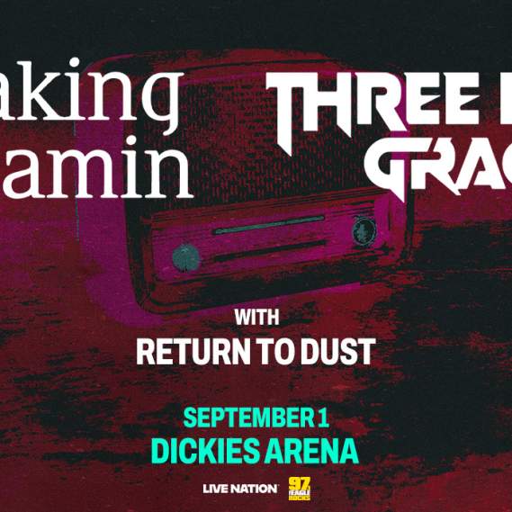 97.1 The Eagle Presents Breaking Benjamin & Three Days Grace