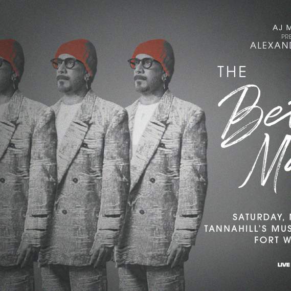 AJ McLean presents Alexander James : The Better Man Tour