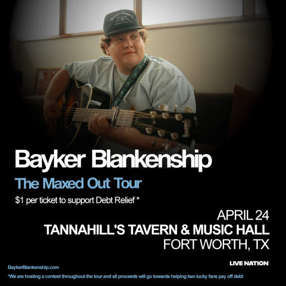Bayker Blankenship - Maxed Out Tour