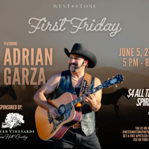 First Fridays at West + Stone: Live Music & Happy Hour